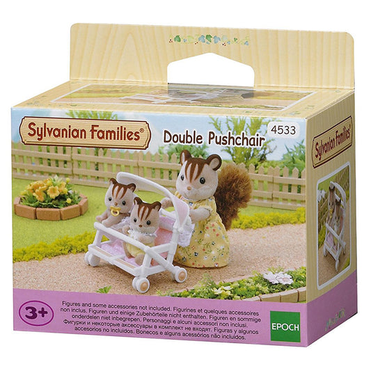 Double Pushchair - SYLVANIAN Families Figures 4533
