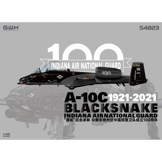 Great Wall Hobby S4823 A-10C Blacksnake Indiana ANG 1921-2021 1:48 Model Kit