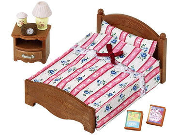 Semi - Double Bed - SYLVANIAN Families Dolls Furniture 5019