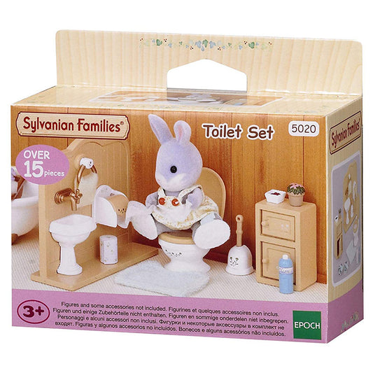 Toilet Set - SYLVANIAN Families Dolls Furniture 5020