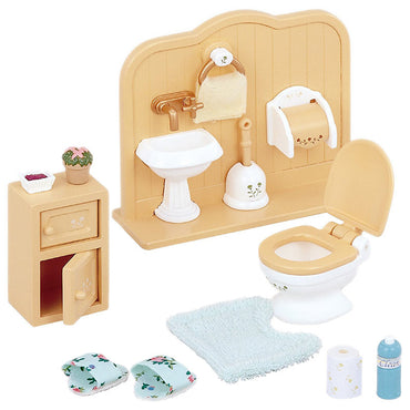 Toilet Set - SYLVANIAN Families Dolls Furniture 5020