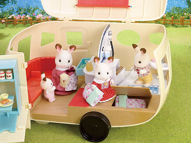 The Caravan Holiday Home - SYLVANIAN Families Figures 5045
