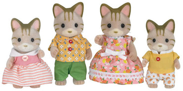 Striped Cat Family - SYLVANIAN Families Figures 5180