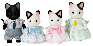 Tuxedo Cat Family - SYLVANIAN Families Figures 5181