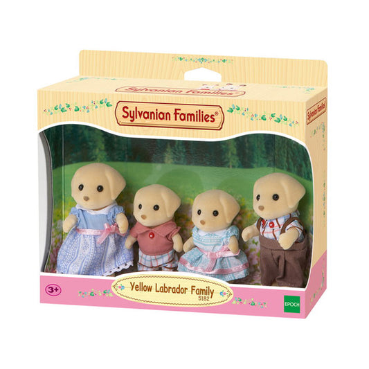 Yellow Labrador Family - SYLVANIAN Families Figures 5182
