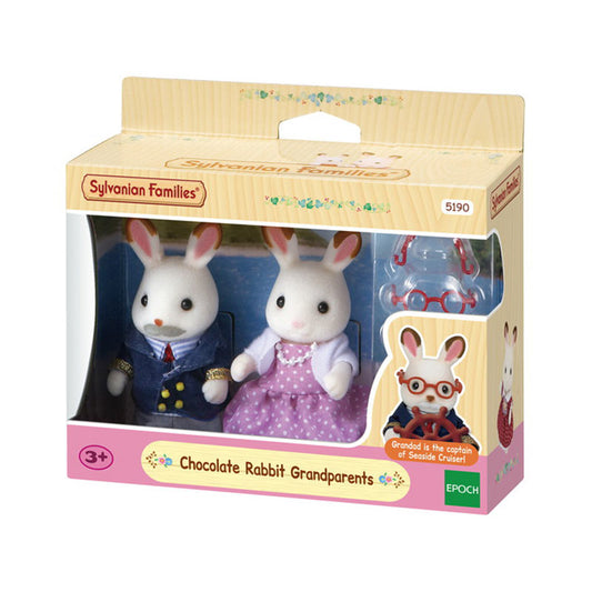 SYLVANIAN Families Chocolate Rabbit Grandparents 5190