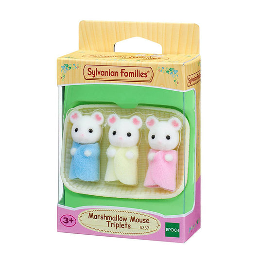 SYLVANIAN Families Marshmallow Mouse Triplets Figures 5337