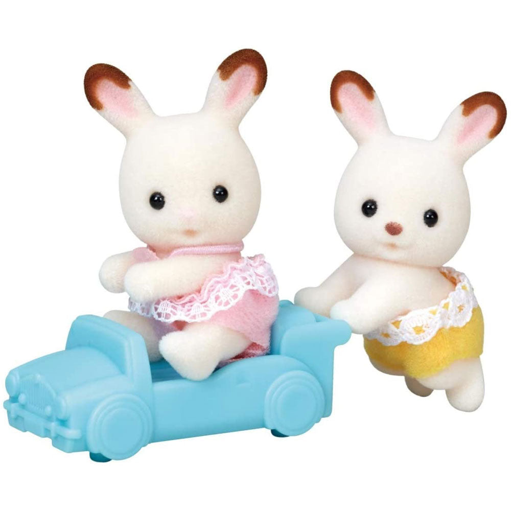 Sylvanian Families Chocolate Rabbit Twins Set Family Figures 5420