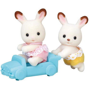 Sylvanian Families Chocolate Rabbit Twins Set Family Figures 5420