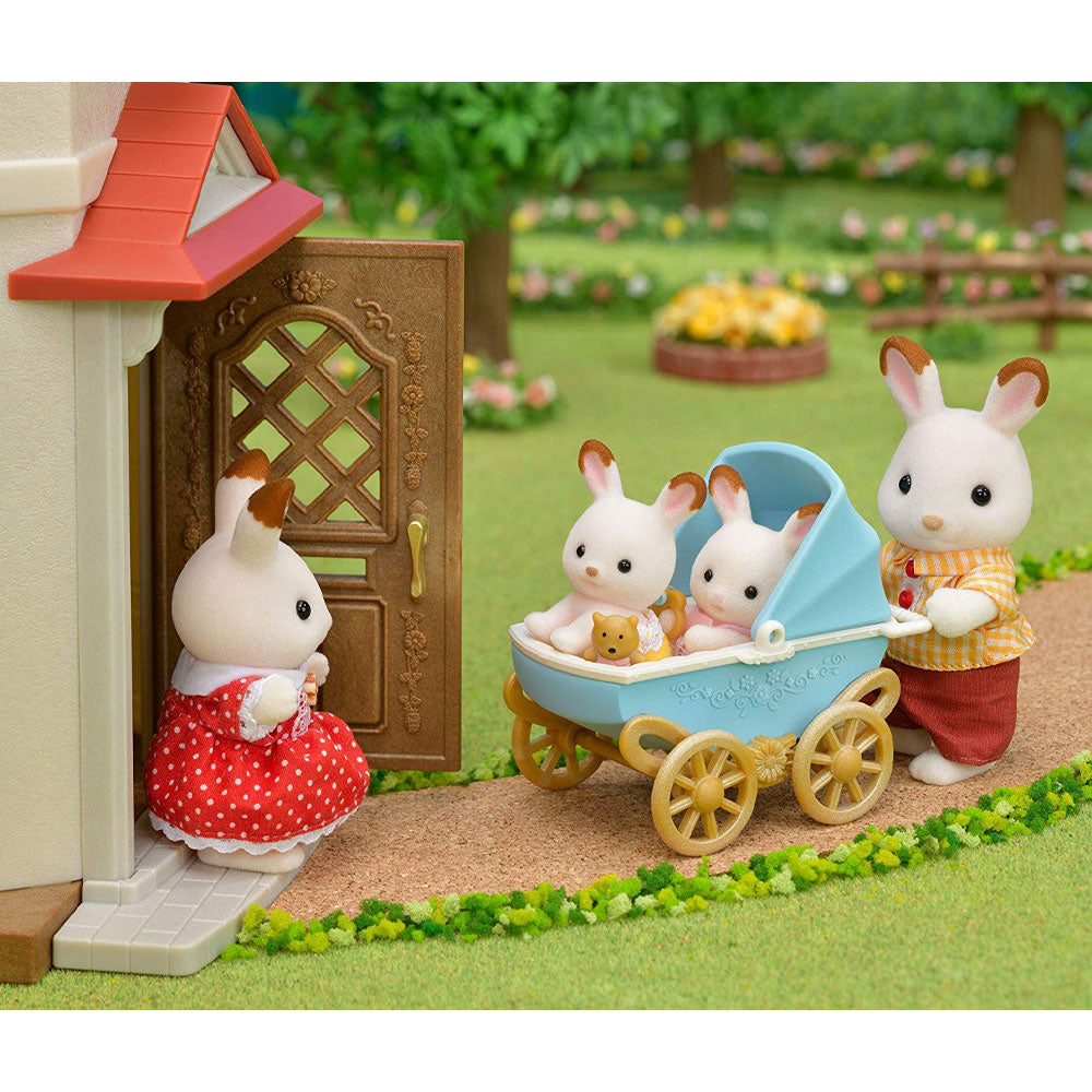 Sylvanian Families 5432 Chocolate Rabbit Twins Set