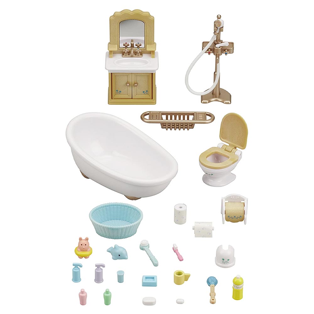 Sylvanian Families Country Bathroom Set 5286