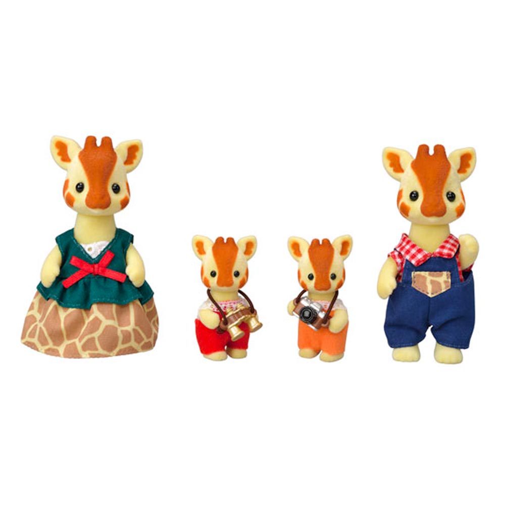 Sylvanian Families Highbranch Giraffe Family 4 Figures 5639