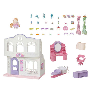 Sylvanian Families Pony's Stylish Hair Salon Manely Hair Building 5642