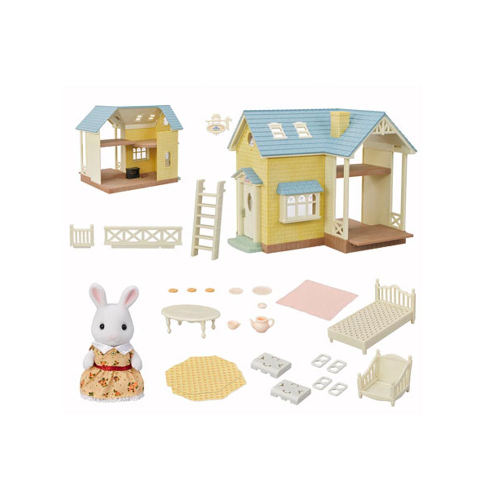 Sylvanian Families Bluebell Cottage Gift Set Family House 5671