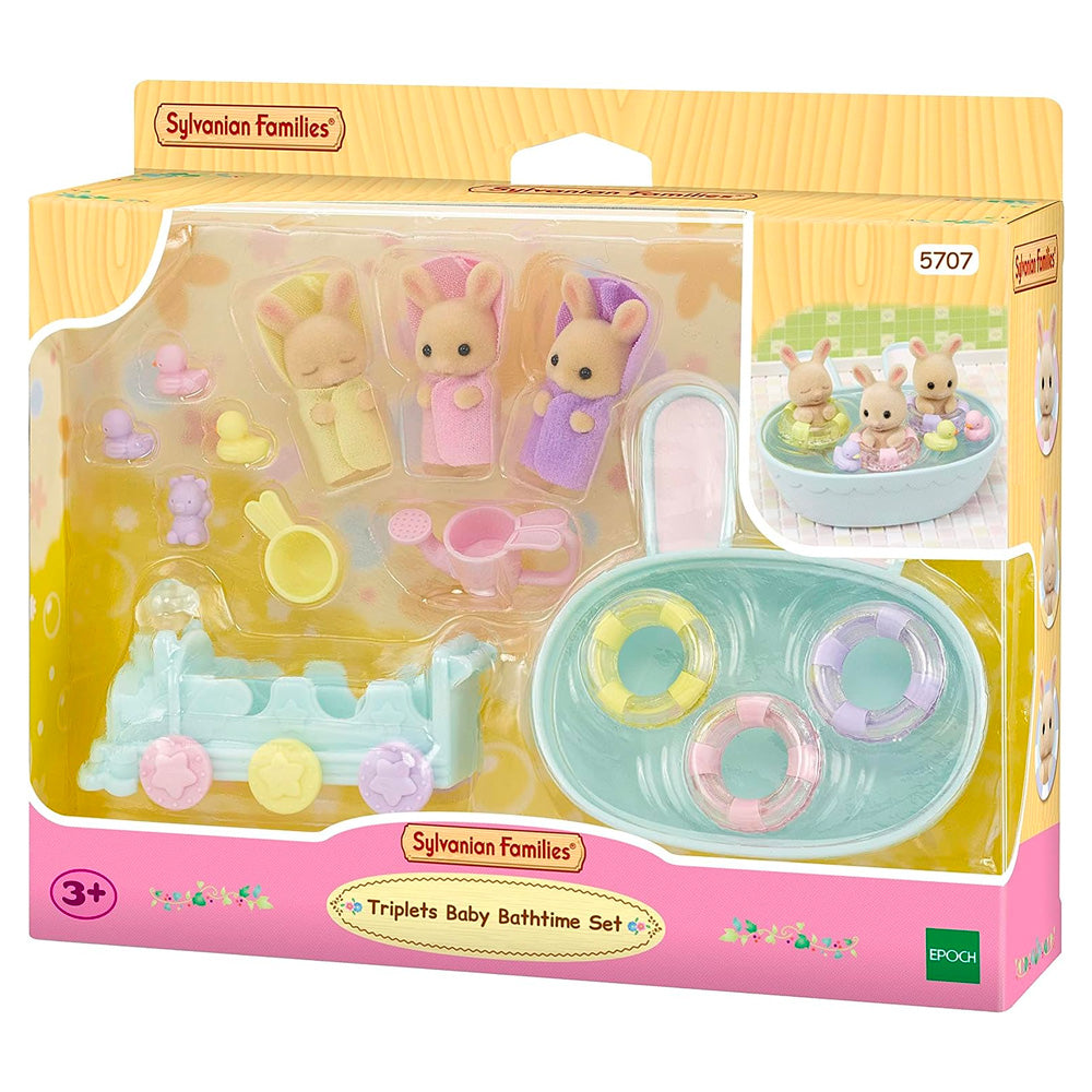 Sylvanian Families Triplets Baby Bathtime Set 5707