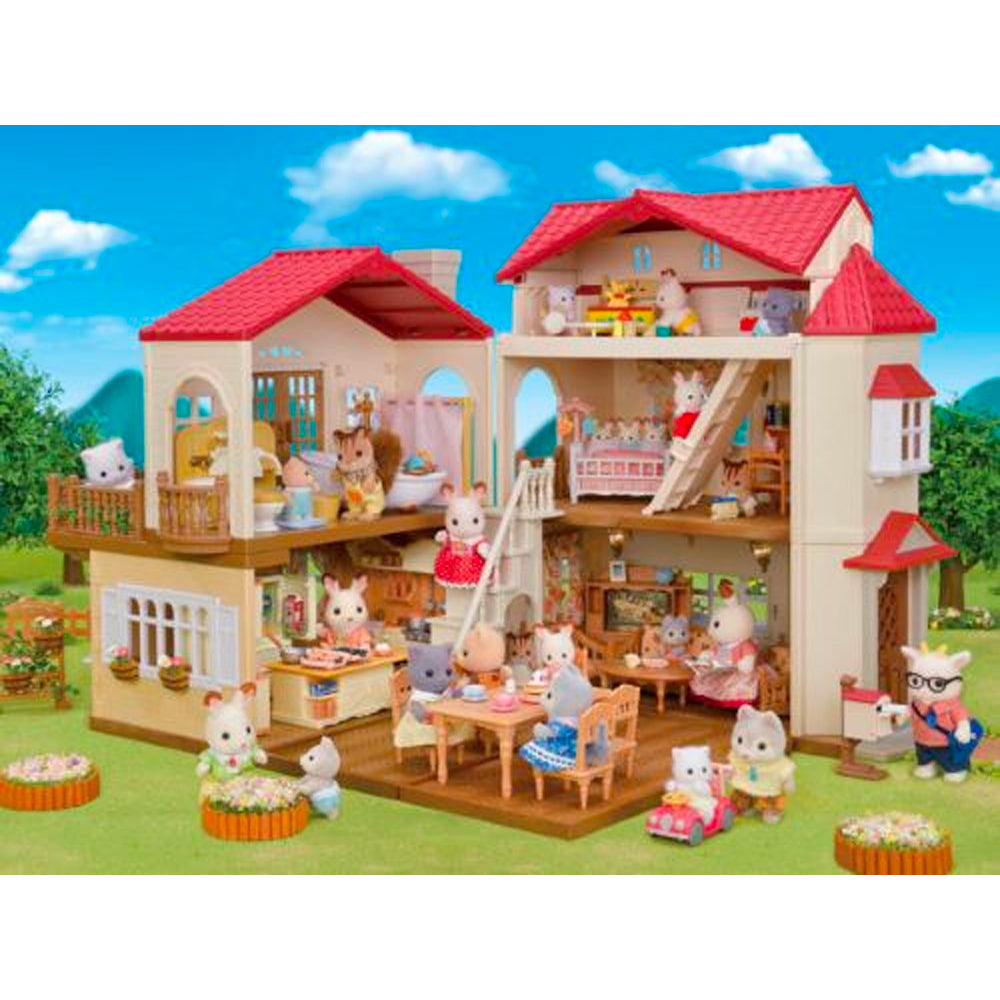 Sylvanian Families Red Roof Country Home - Secret Attic Playroom 5708