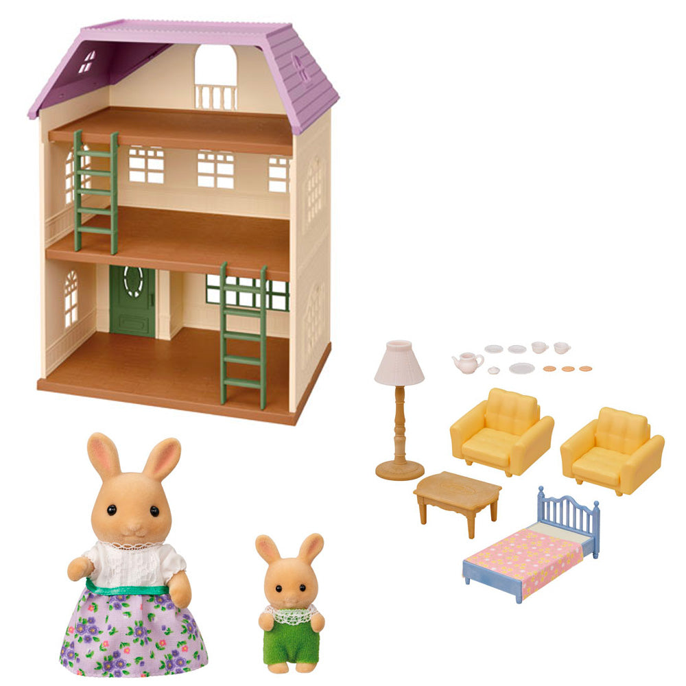 Sylvanian Families Wisteria Terrace Gift Set (NEW) 5728