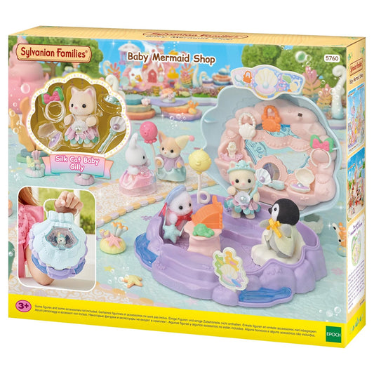Sylvanian Families 5760 Baby Mermaid Shop Playset