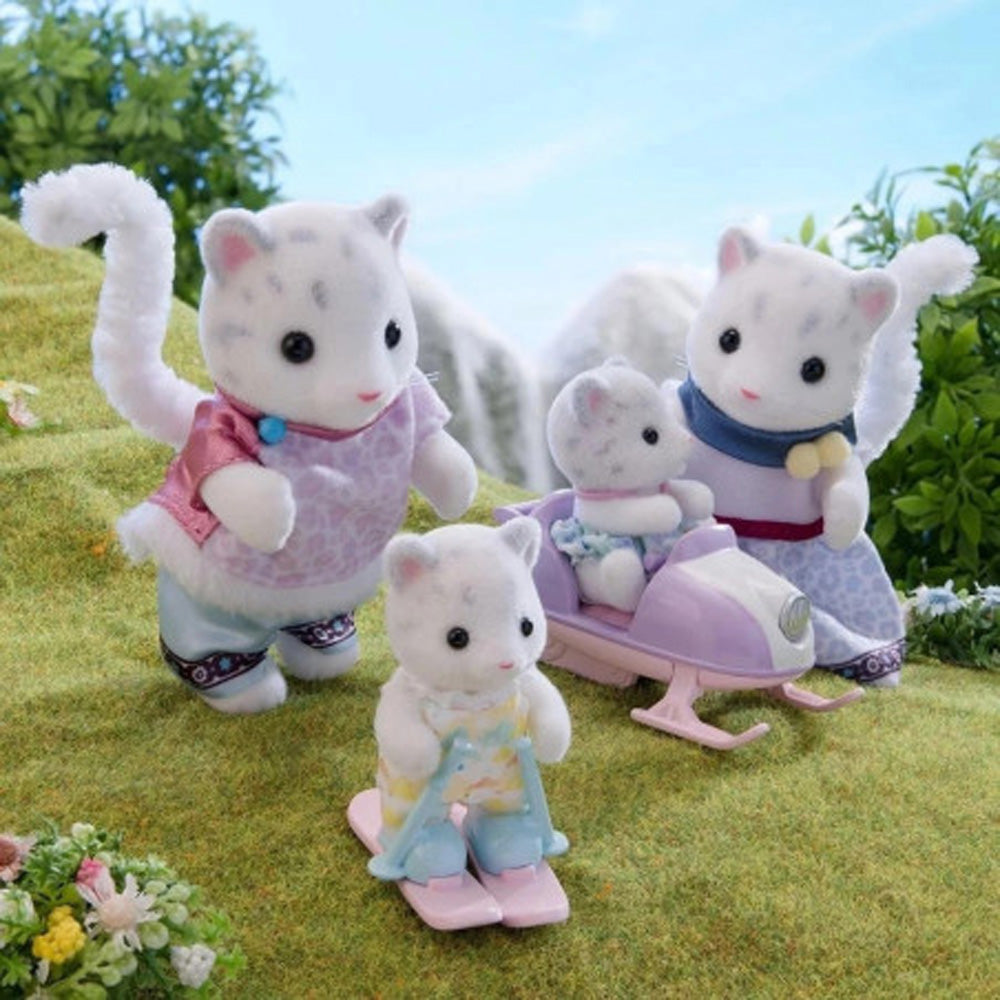 Sylvanian Families Snow Leopard Family 5814