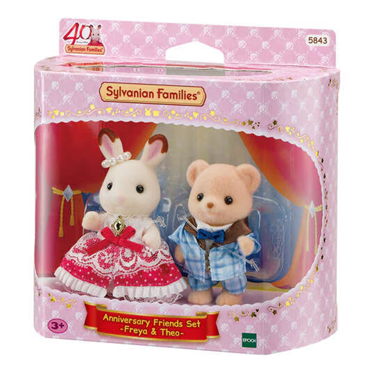 Sylvanian Families Anniversary Friends Set - Freya & Theo 5843