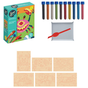 Sandart Sea Creatures - 6 Pack Craft Kit SP2