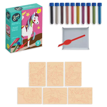 Sandart Mermaids and Unicorns - 6 Pack Craft Kit SP5