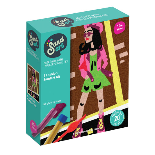 Sandart Fashion - 6 Pack Craft Kit SP6