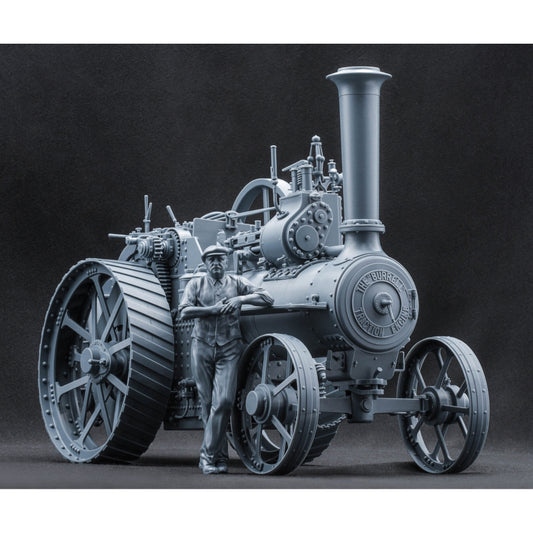 ScaleX 1901 Burrell Compound Traction Steam Engine 1:16 3D Printed Model Kit