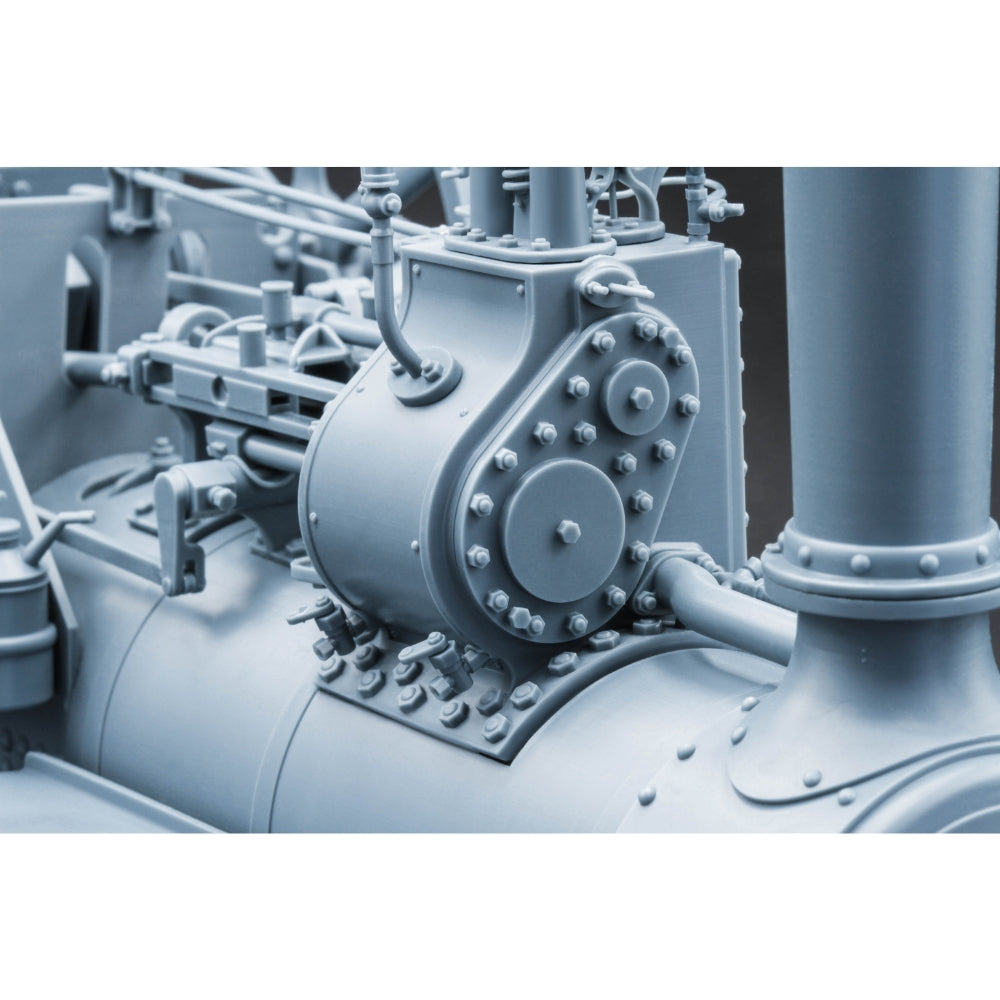 ScaleX 1901 Burrell Compound Traction Steam Engine 1:16 3D Printed Model Kit