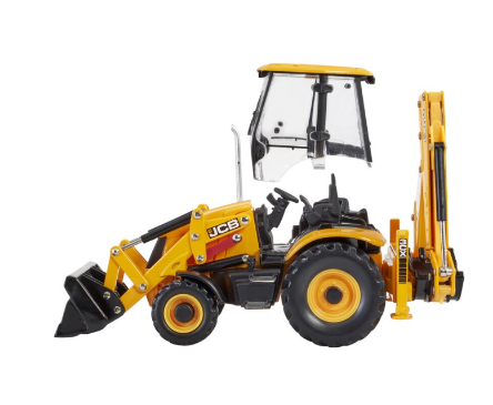Britains 43343 JCB 3CX SiteMaster + Backhoe Loader 1:32 Diecast Model