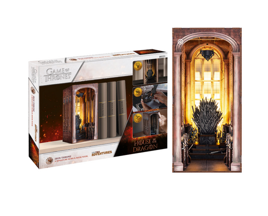 Revell 00531 House of the Dragon: The Iron Throne Tiny Adventures Book Nook