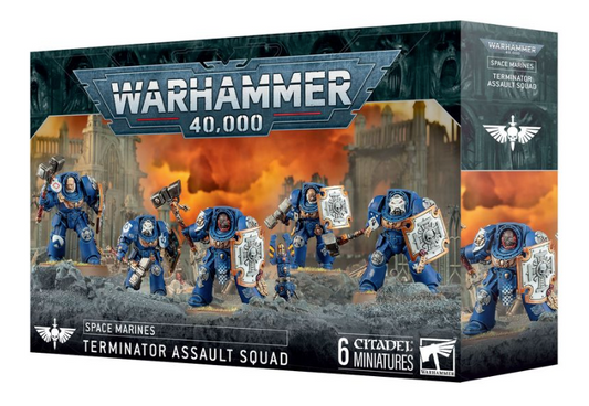 Games Workshop Space Marines Terminator Assault Squad Warhammer 40k 48-34