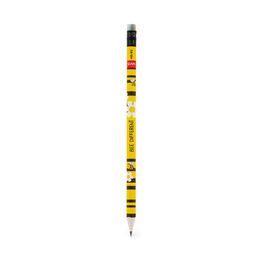 Legami I Used to be a Newspaper Recycled Pencil - Bee - HB