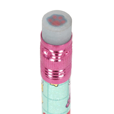 Legami I Used to be a Newspaper Recycled Pencil Kitty Bubble Tea HB