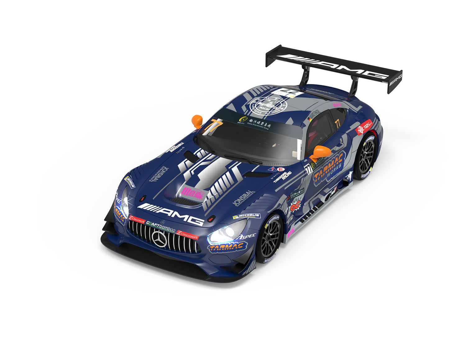 SCX Advance Mercedes AMG GT3 Tarmac 1:32 Slot Car