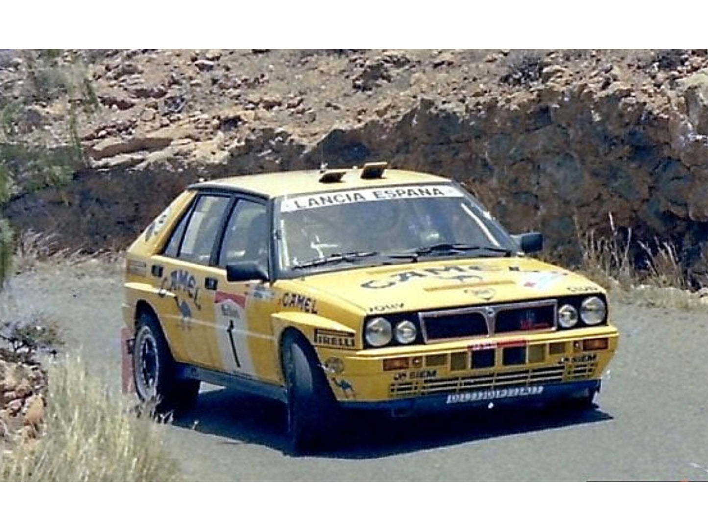 SCX Advance Lancia Delta Integrale Servia '88 1:32 Slot Car