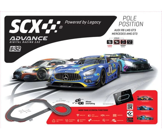 SCX Advance Digital Pole Position 7.22m Race Set SCXE10596 1:32