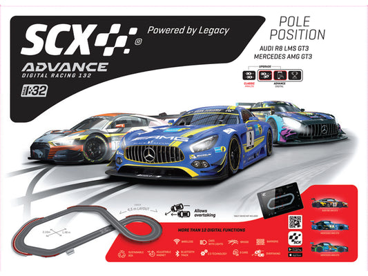 SCX Advance Digital Pole Position 7.22m Race Set SCXE10596 1:32