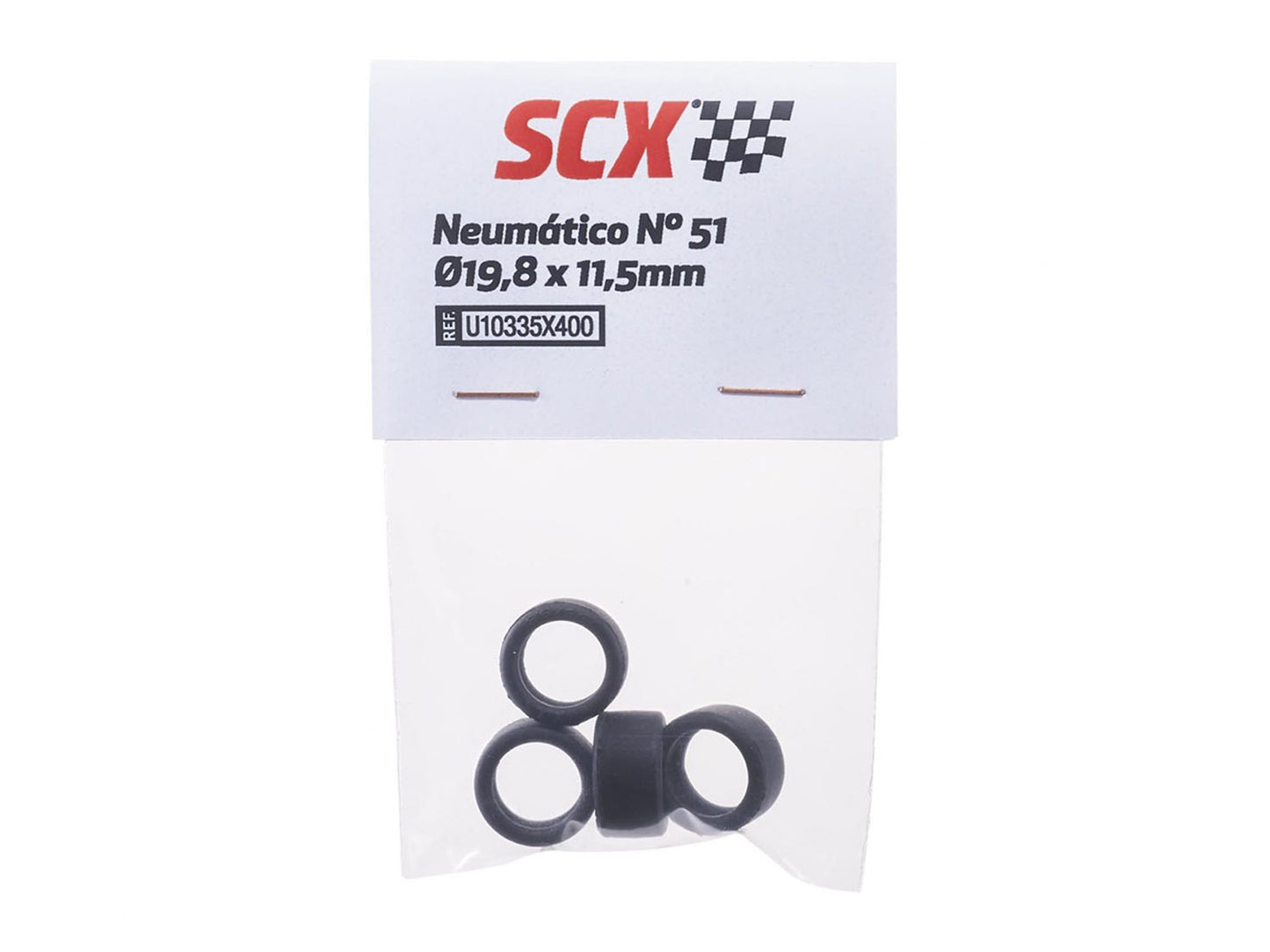 SCX Tyre Set No.51 SCXU10335 1:32