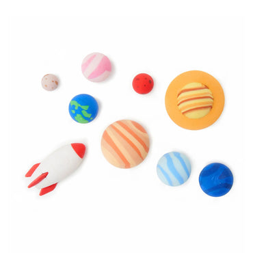 Legami Solar System - Set of 9 Erasers/Rubbers