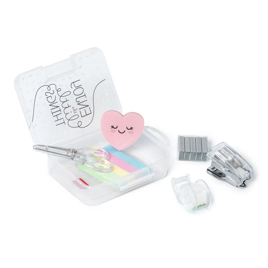 Legami Mini Stationery Set in Case - Ideal for School