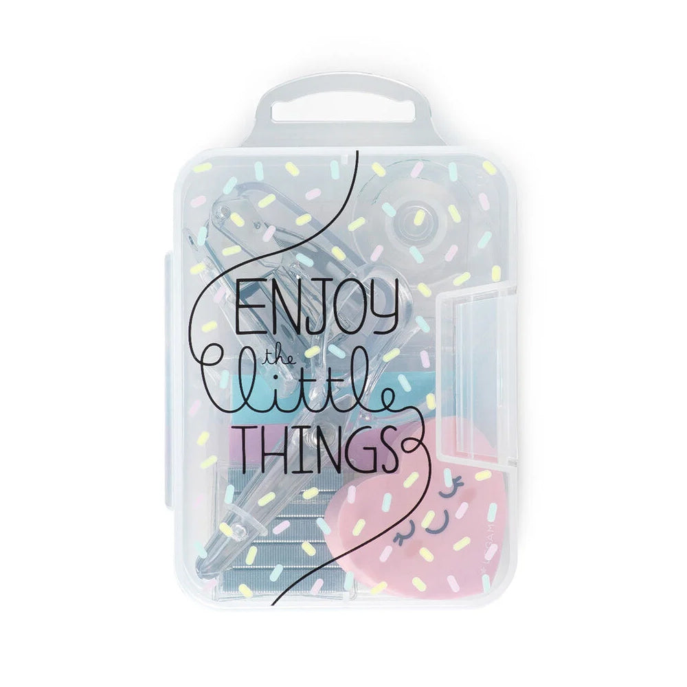 Legami Mini Stationery Set in Case - Ideal for School