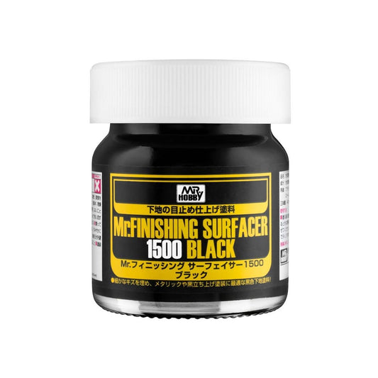 Mr. Hobby Mr. Finishing Surfacer 1500 Black - SF-288 40ml