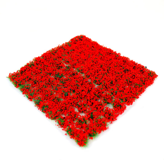 WWScenics 6mm Poppy Static Grass Tufts x 100 Model Rail Scenics SGTPOP06