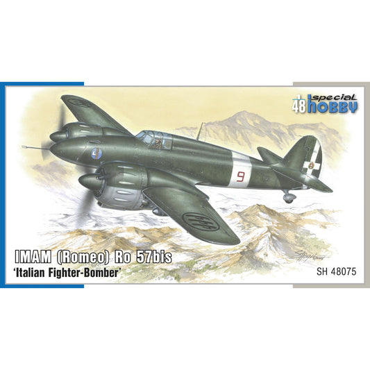 Special Hobby 48075 IMAM (Romeo) Ro 57bis Italian Fighter Bomber 1:48 Model Kit