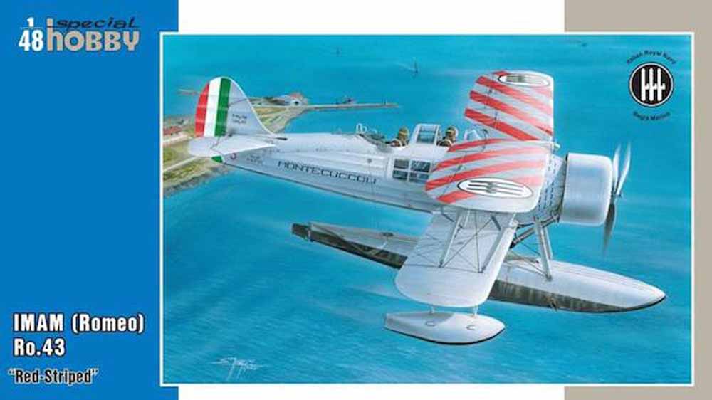 Special Hobby 48137 IMAM (Romeo) Ro.43 Red Striped 1:48 Aircraft Model Kit