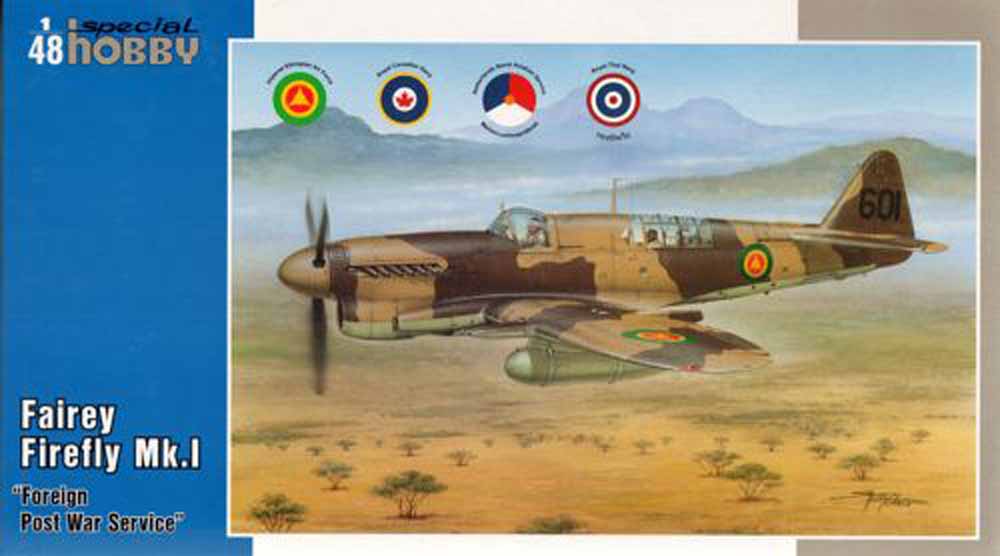 Special Hobby 48151 Firefly Mk.I Foreign Post War Service 1:48 Model Kit
