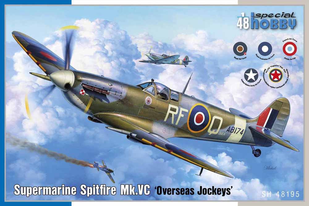 Special Hobby 48195 Supermarine Spitfire Mk.VC Overseas Jockeys 1:48 Model Kit