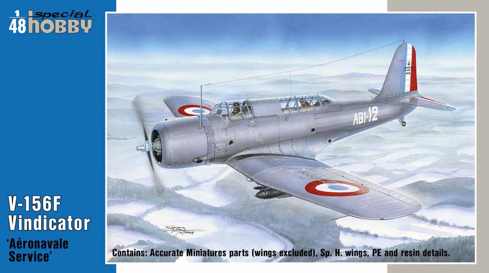 Special Hobby 48213 V-156F Vindicator Aéronavale Service’ 1:48 Model Kit