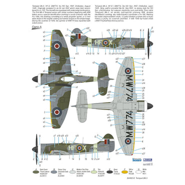 Special Hobby 48214 Hawker Tempest Mk.II High-Tech 1:48 Plastic Model Kit